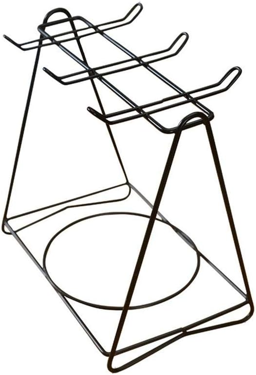 Onlyonehere Stainless Steel Coffee Mug Holder Nail-Free Partition Mug Organizer Kitchen Supplies Storage Rack Iron Mug Shelf Space Saving Drying Rack For Kitchen Counter