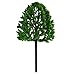 KUUQA 26PCS Model Trees, Diorama Tree,Train Tree Railroad Scenery Diorama Model Architecture Trees for DIY Scenery Landscape(No Stands)