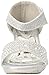 SHOEDEZIGNS Lucita Jan 14Km Little Girls Rhinestone Heel Platform Dress Sandals Silver,Silver,1