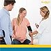 Auxilium Medical High Blood Pressure Monitor Machine - Essential Medical Supplies for Doctors or Nurses - Adult Size Black Kit with Manual Cuff