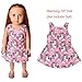 Sleeveless Unicorn Dresses for Little Girls Casual Summer Sun Dresses 7 16 Red