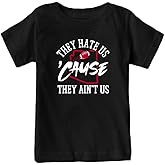 Xtreme Apparrel They Hate Us 'Cause They Ain't Us Kid's Shirt for Football Fans