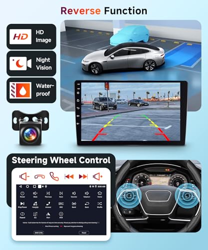 【2+64G】 Hodozzy Carplay Android Car Radio for Mercedes Benz B200 W169 W245 W639 W906 Sprinter B160 B170 Vito Viano, 9 Inch Touchsreen with Mirror Link/WiFi/GPS/RDS/FM/BT/USB
