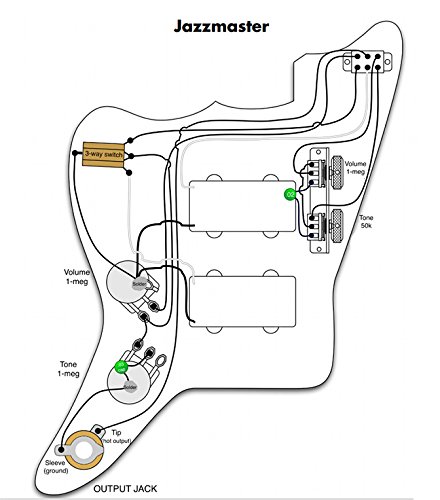 Fender Vintage Traditional Jazzmaster Guitar Pre-Wired Wiring Harness