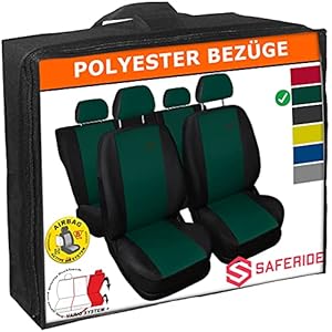 Saferide | Universele stoelhoezen complete set stoelhoes voor auto stoelbeschermer set beschermhoezen autostoel…