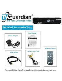 TV Guardian HD Modelo 501   Foul TV y DVD profanidad Filtro de idioma