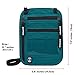 ZOPPEN Rfid Travel Passport Wallet Neck Holder Ultra Slim Stash Money Pouch, Aqua Green