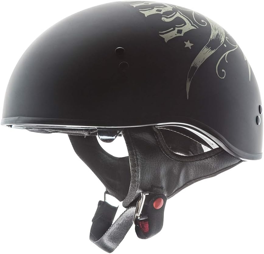 TORC T55 SpecOp Half Helmet with 'Lucky 13 Bullhead