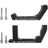 CooMeng SM-MA-F160P/D R160P/D Flat Mount to Post Mount Brake Caliper Adapter for 160mm Rotors Road Disc Brake FM to PM