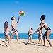 Bedwina Inflatable Beach Balls Bulk - (Pack of 12) 16 Inch Inflatable Rainbow Beach Balls for Kids, Dozen Beach Ball for Kids, Rainbow Party Decorations