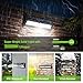Litom Solar Lights Outdoor, 122 Led Solar Motion Sensor Lights with Wide Angle, Easy to Install, IP65 Waterproof Solar Lights for Front Door, Yard, Garage, Deck-5 Pack