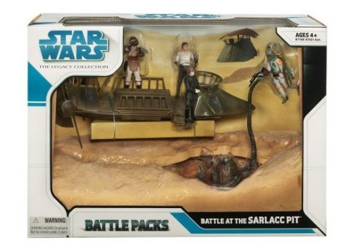 Star Wars Saga 2008 The Legacy Collection Exclusive Boxed Set Battle At The Sarlacc Pit