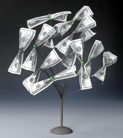 16" MONEY GIFT TREE