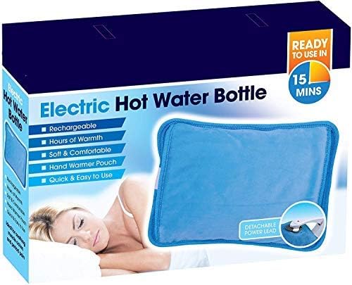 Vivo © Rechargeable Electric Hot Water Bottle Bed Hand Warmer Massaging Heat Pad Cozy