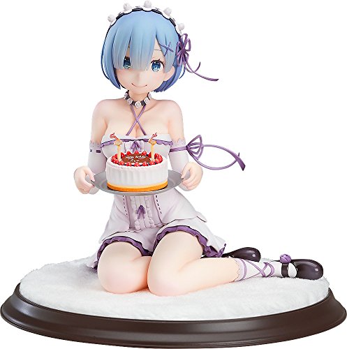 Kadokawa Re: Zero - Starting Life in Another World: Rem (Birthday Cake Version) 1: 7 Scale PVC Figure