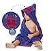 Bluenido Boys Hooded Towel FIRE Truck Fire Engine 35 x 35 for Infants, Toddlers and Kids, Great for Gifts. Perfect for Bath, Pool and Beach. 100% Cotton
