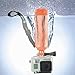 CamKix compatible GoPro Accessory Bundle including Bobber, Removable Floaty, Anti-Fog Inserts, Thumbscrew, Wrist Strap for GoPro Hero 4 / Hero+ LCD / 3+ / 3/2 / 1 (Orange)
