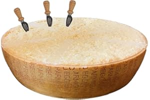 Parmigiano Reggiano PDO "Saliceto" from hill, Half wheel, seasoned 24 months, weighing.- 40 lbs