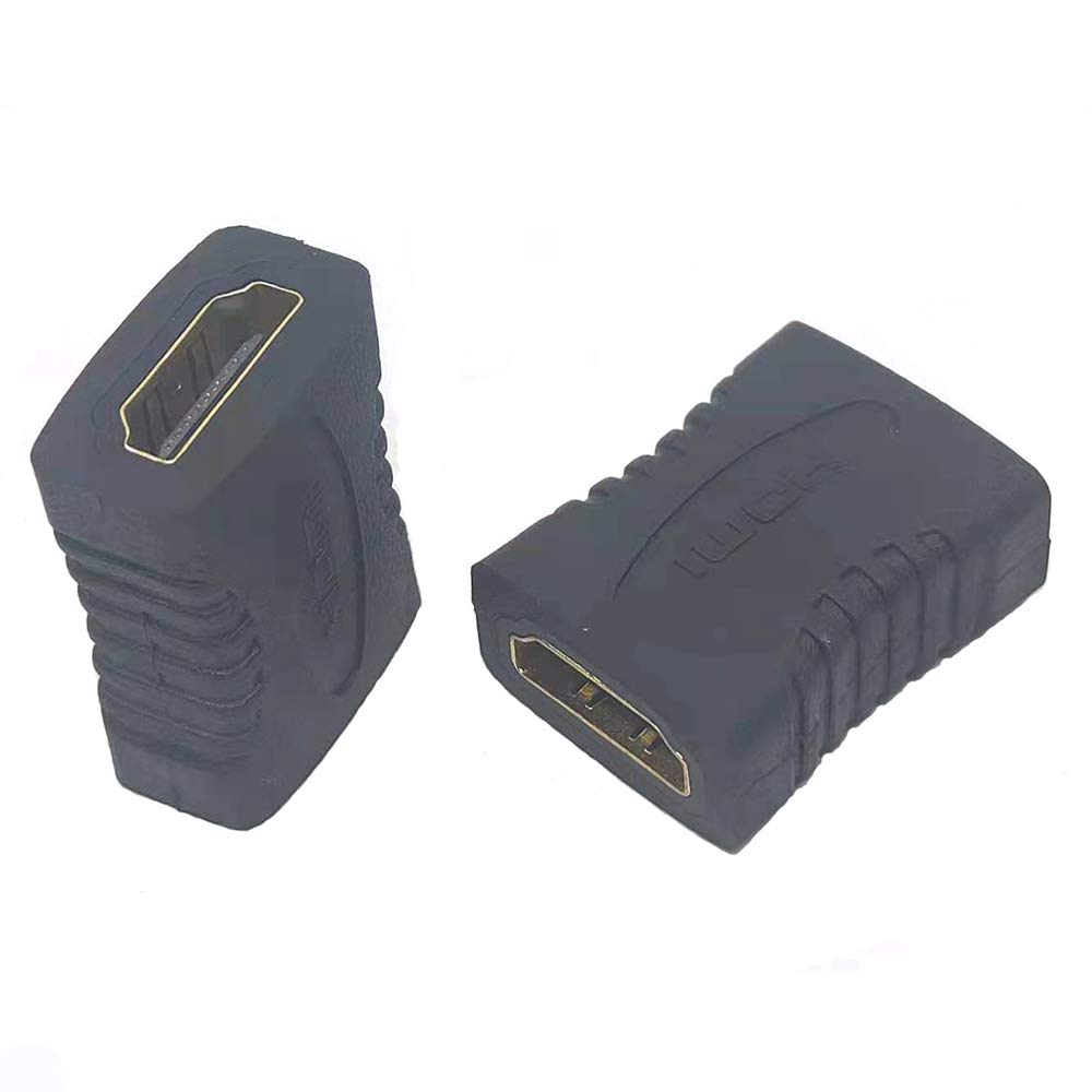 HDMI AdapterHDMI Female to Female Coupler HDMI Female Extension Cable Connector Converter,2-Pack
