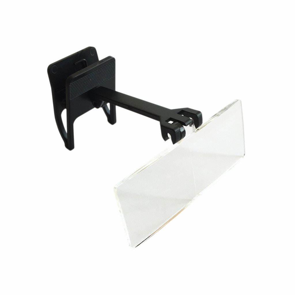 VISIONU 4 Lens Clip-On 1.5X 2X 2.5X 3 3D Reading LEDs Magnifying Glass Eye Magnifier Watch Repair Oculos helping hands soldering 8510