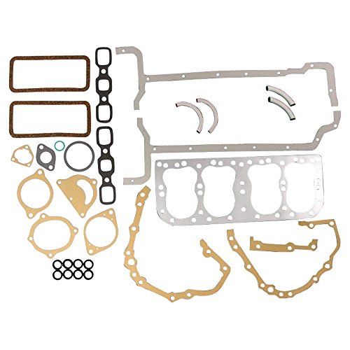 8N6008M New Ford Tractor 2N 8N 9N Engine Overhaul Gasket Set w/Metal Head Gskt