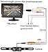 LeeKooLuu Reverse Camera and Monitor Kit License Plate Backup Camera Parking System for Car Vehicle Waterproof IR Night Vision 4.3 Display Guiden Lines