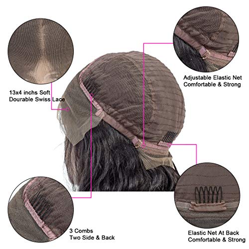 Short-Bob-Lace-Front-Wigs-Human-Hair-130-Density-Pre-Plucked-Brazilian-Virgin-Human-Hair-Natural-Wave-Bob-Style-Wigs-For-Black-Women-10
