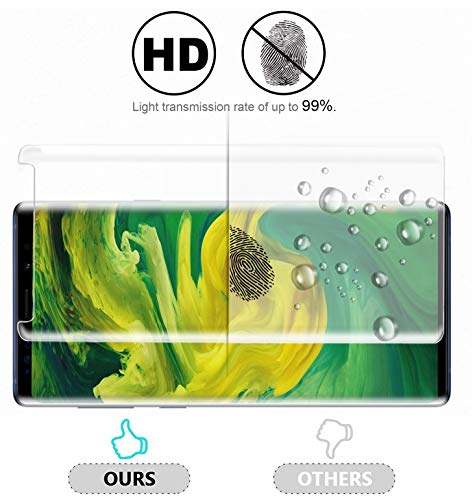 image for my-handy-design [2-Pack] Galaxy Note 9 Screen Protector,[Anti-Bubble][