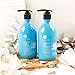 L LUSETA Coconut Milk Shampoo & Conditioner, Nourishing & Moisturizing Hair, Sulfate & Paraben Free, Keratin & Color Safe, 16.9oz Each