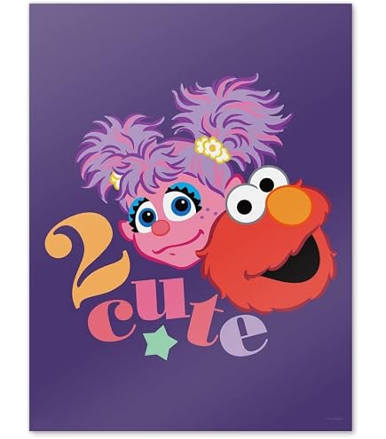 Amazon.com: Sesame Street Magical Girl Abby Cadabby Wall Art