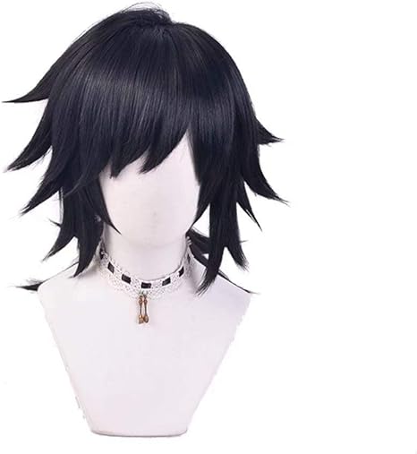 Amazon Yaya コスプレ 人気 アニメ おしゃれ コスチューム Cosplay 鬼滅の刃 富岡義勇 かつら 柱 コスプレ 仮装 通販