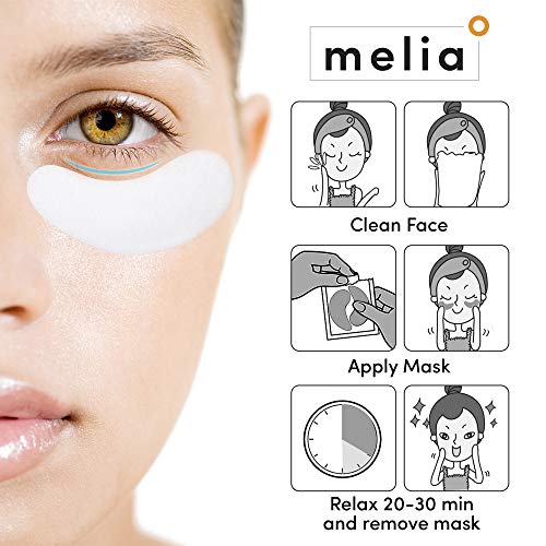 MELIA Under Eye Patches Eye Mask for Puffy Eyes, Dark Circles and Under