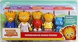 Daniel Tiger's Neighborhood Family Figure Set - Dad, Mom, Daniel, Baby Margaret & Tigey