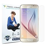 Galaxy S6 Screen Protector, Tech Armor Anti-Glare/Anti-Fingerprint Sasmsung Galaxy S6 Film Screen Protector [3-Pack]