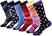 Marino Mens Dress Socks - Fun Colorful Socks for Men - Cotton Funky Socks - 6 Pack - Fun Collection - 10-13