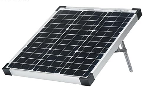 AriXsun Energy 40 Watt Monocrystalline Portable Solar Panel with Zamp Solar Charge Controller (Free Standing)