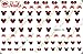 Clear waterslide Nail Art Decals (Tattoos) by One Stop Decals Themed for Minnie Bow (Ver.1) Lovers.