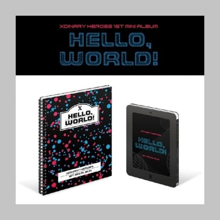 Xdinary Heroes Hello, World! 1st Mini Album 2 Version SET CD+88p