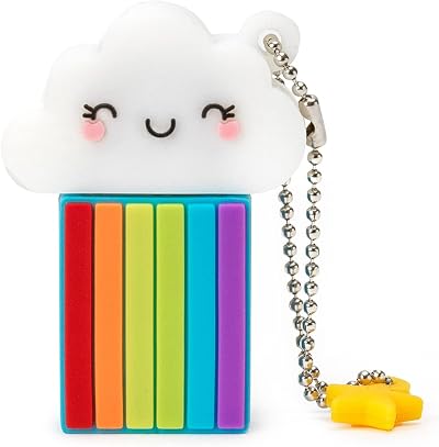 Legami Rainbow USB 3.0 Flash Drive 32GB Ultra Fast Soft PVC Coating
