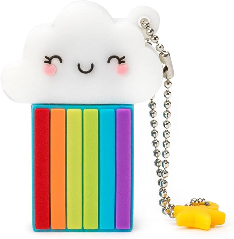 Legami Rainbow USB 3.0 Flash Drive 32GB Ultra Fast Soft PVC Coating