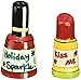 Appletree Design Nail Polish and Lipstick Salt and Pepper Set, 3-Inch