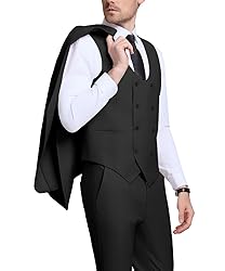 Men's Suits 3 Piece Slim Fit Double Breasted Tuxedo