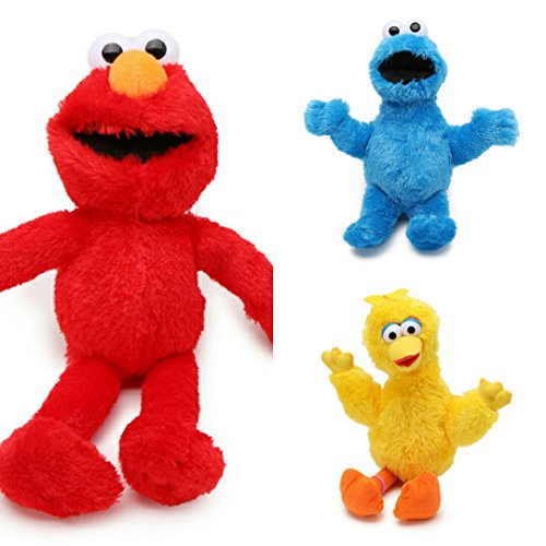 sesame street characters stuffed animals