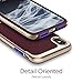 Spigen Neo Hybrid Designed for iPhone X Case (2017) - Burgundy & Champagne Gold