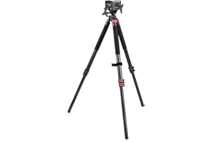 Trakiom Shooting Tripod Hunting Crossbow Rest with Sturdy Aluminum Frame, Lightweight, Provides Shooting Stability, Adjustable Legs, Shooting Rest, and Hands-Free Operation for Hunting and Outdoors