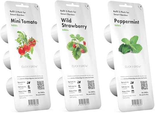 Click & Grow Kitchen Starter Pack - Juego de 3 paquetes de ...