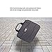 Electronics Organizer Travel Cable Cord Wire Bag Accessories Gadget Gear Storage Hard Cases for 10.5 Inch Tablet (Black)