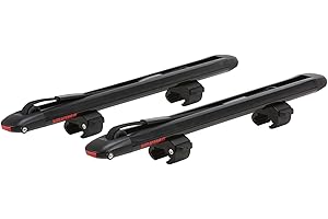 Yakima SupDawg Fully Assembled Rooftop SUP & Surfboard Mount, Holds 2 Boards up to 36" Wide, Tool-Free Installation, Integrated Rollers, SKS Locks