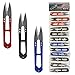 UCEC 12 Packs Thread Snips for Sewing Scissors Small Crochet Scissors Thread Cutter Yarn Cutter, 4.2