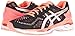 ASICS Women's Gel-Kayano 23 Track Shoe, Black/Silver/Flash Coral, 8.5 M US